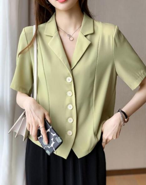 sd-18810 blouse-green